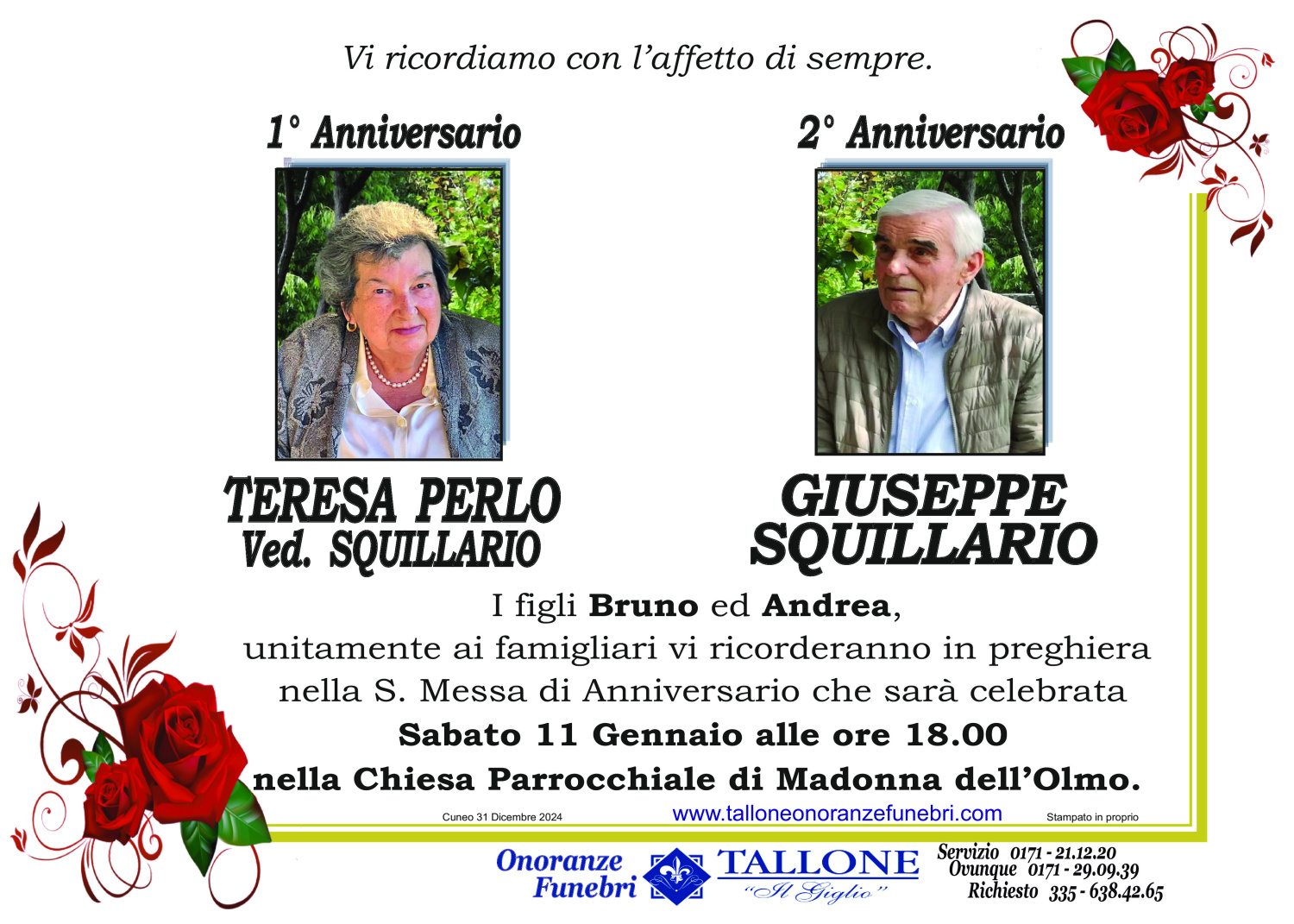 Teresa e Giuseppe Squillario